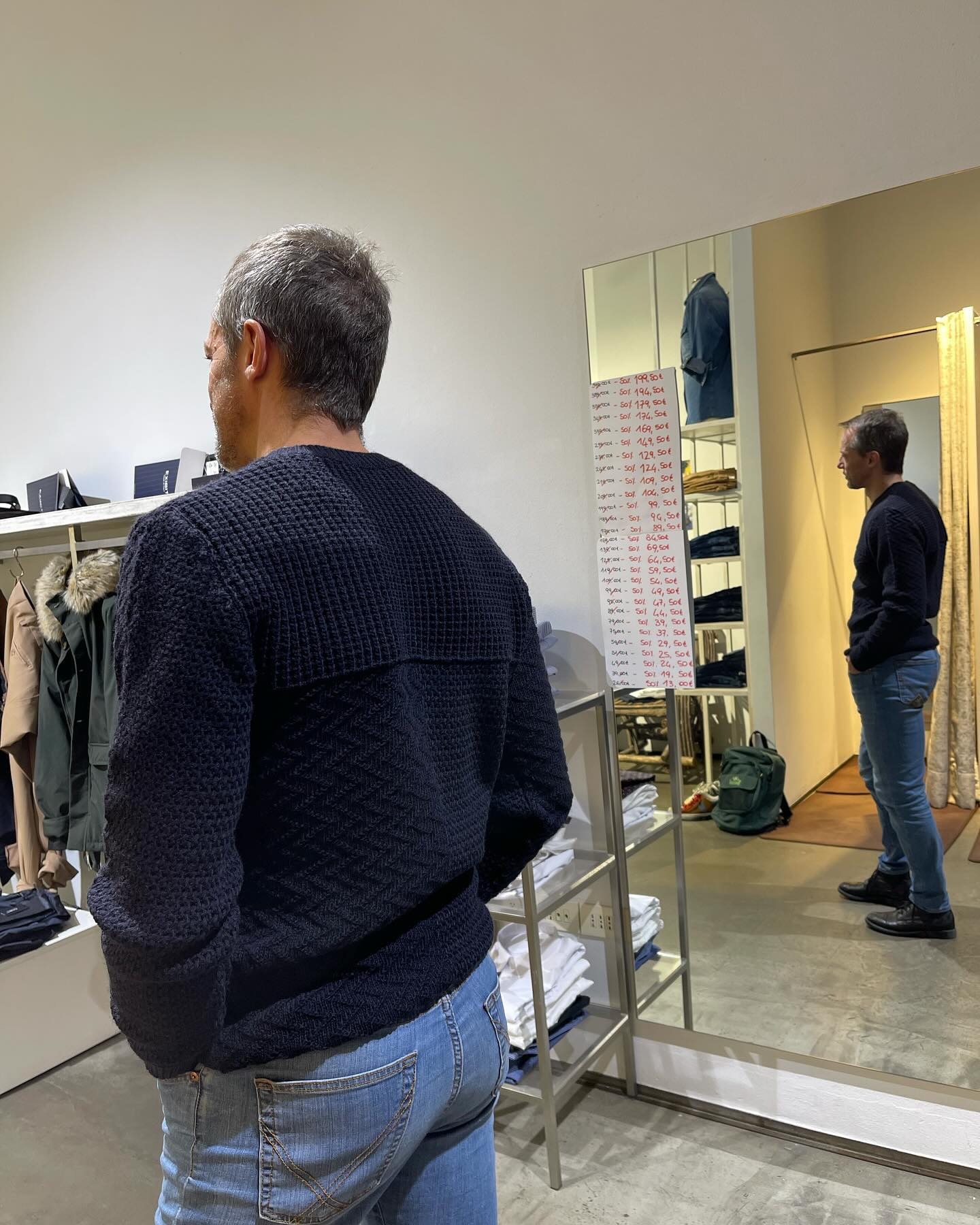 Maglia g Collo blu lavorata  ultime taglie  METÀ PREZZO  Ind