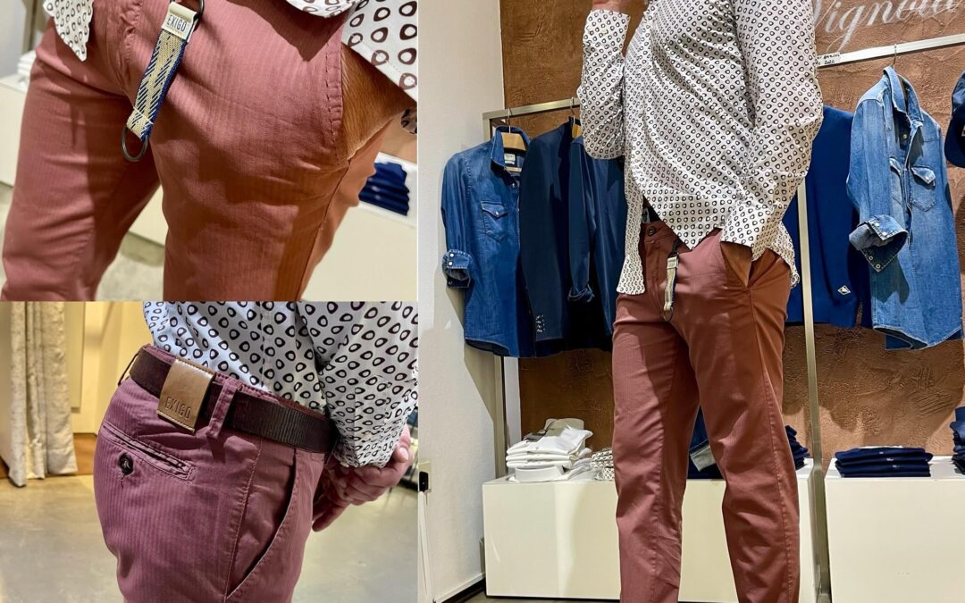 Coloriamo un po’ queste giornate tante le varianti colore e tessuti dei nostri pantaloni