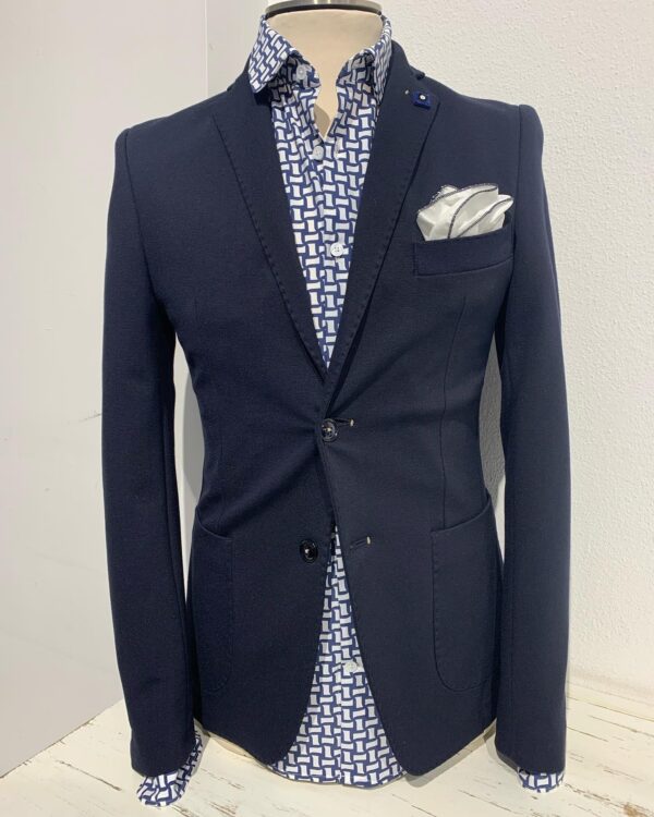 Giacca uomo punto milano Exibit - immagine 6