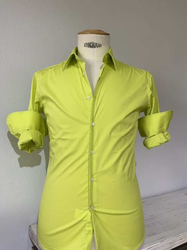 Camicia uomo in cotone stretch Exibit