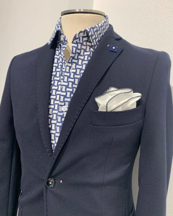 Giacca uomo punto milano Exibit - immagine 7