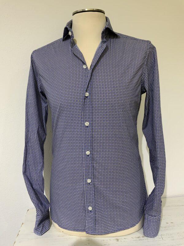 Camicia uomo micro fantasia