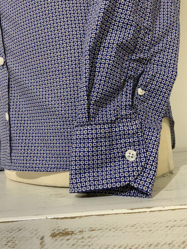Camicia uomo micro fantasia - immagine 3