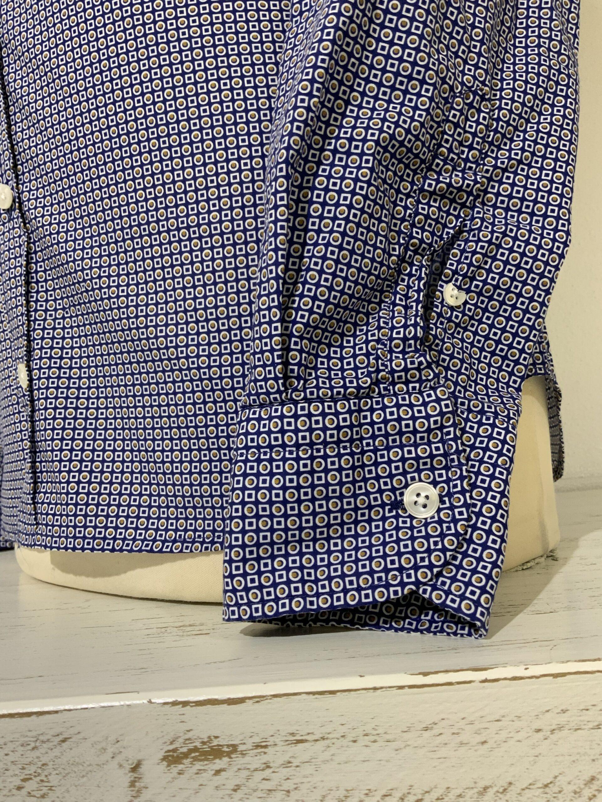 Camicia uomo micro fantasia 2