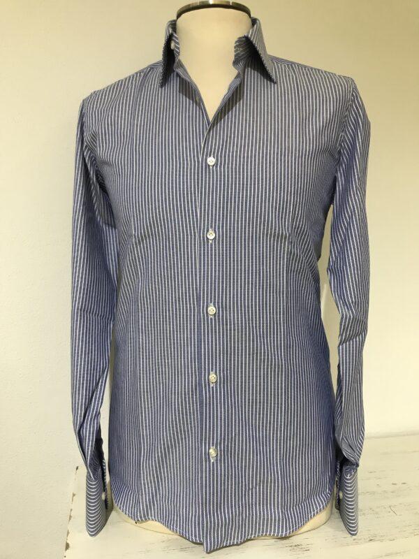 Camicia uomo in cotone slim Fit righe
