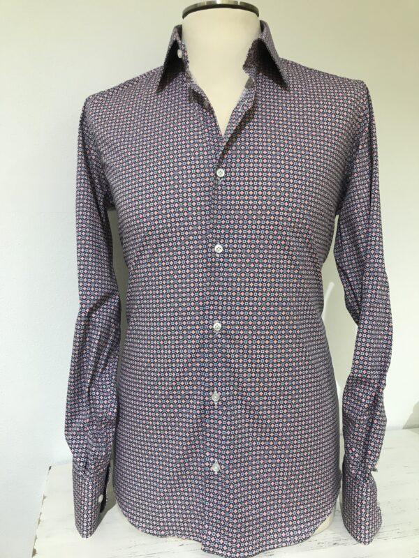 Camicia uomo microfantasia slim Fit - immagine 5