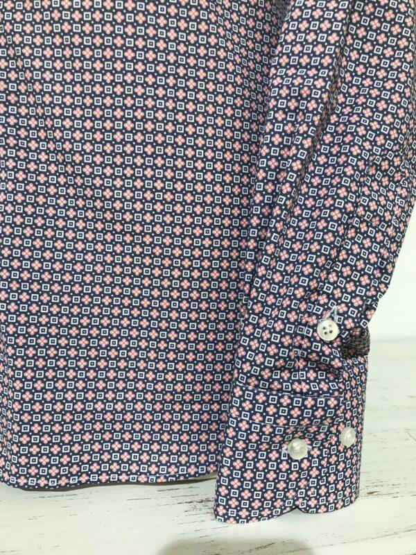 Camicia uomo microfantasia slim Fit - immagine 7