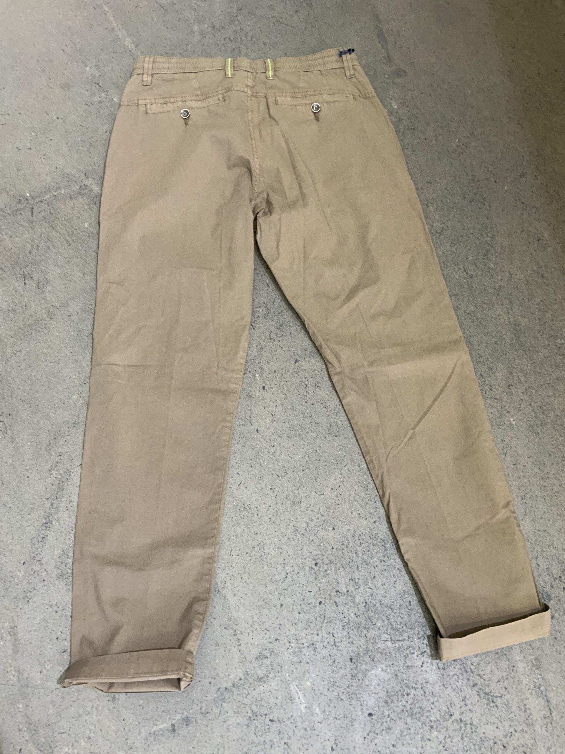 Pantalone uomo cotone con laccio 1