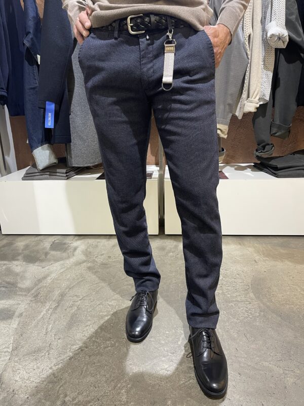 Pantalone uomo casual in cotone elasticizzato Exigo - immagine 3