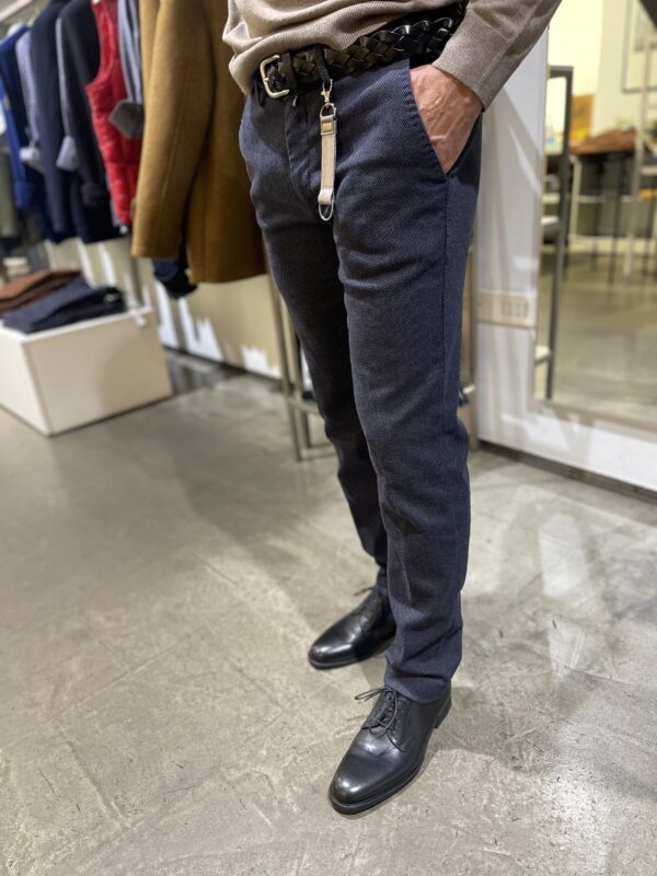 Pantalone uomo casual in cotone elasticizzato Exigo - immagine 4