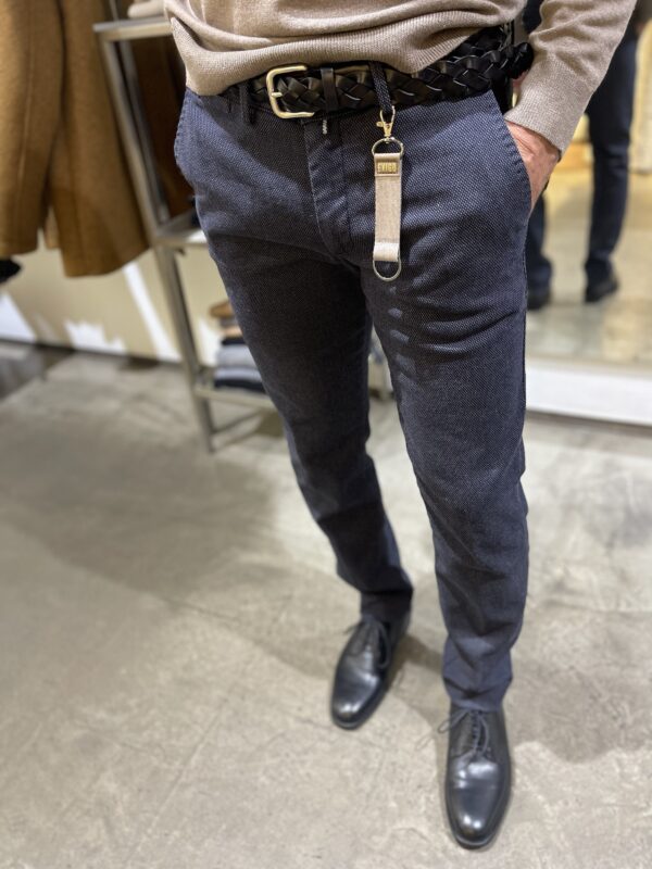 Pantalone uomo casual in cotone elasticizzato Exigo - immagine 2