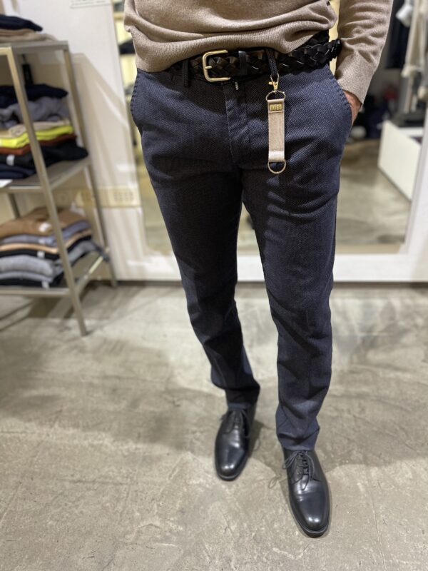 Pantalone uomo casual in cotone elasticizzato Exigo