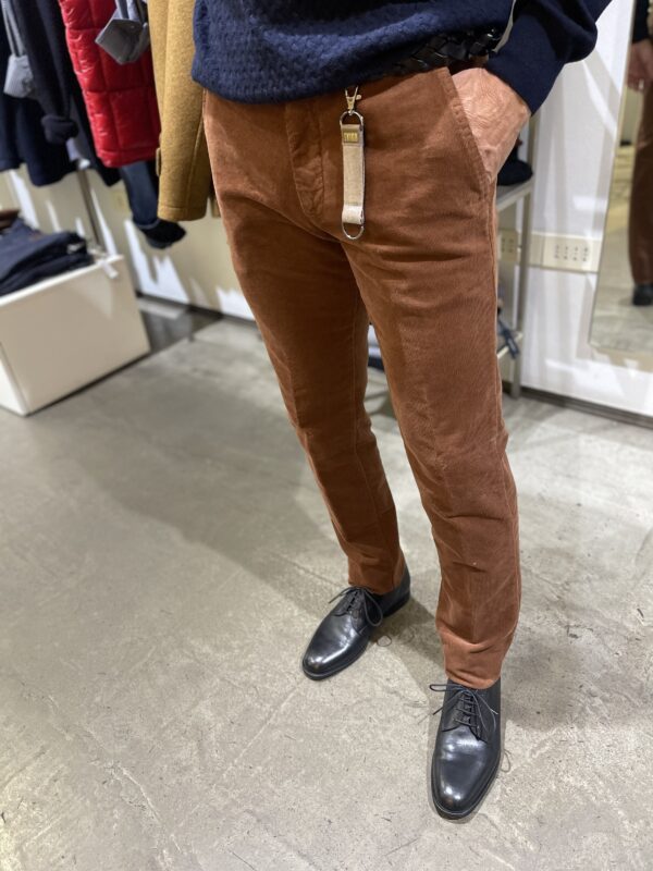 Pantalone uomo casual velluto 3D Exigo