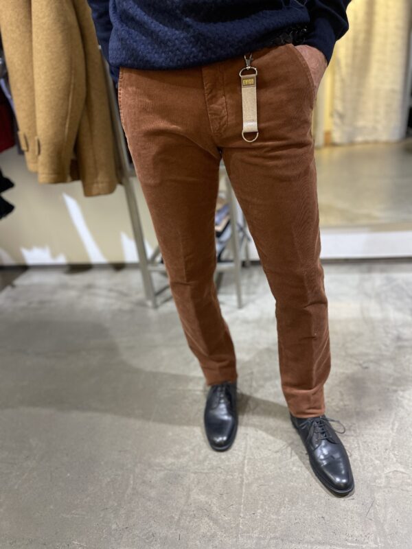 Pantalone uomo casual velluto 3D Exigo - immagine 3