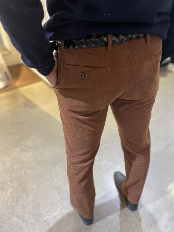 Pantalone uomo casual velluto 3D Exigo - immagine 4