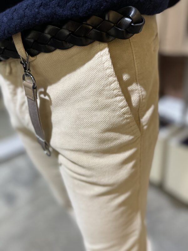 Pantalone uomo casual in velluto 3D Exigo - immagine 4