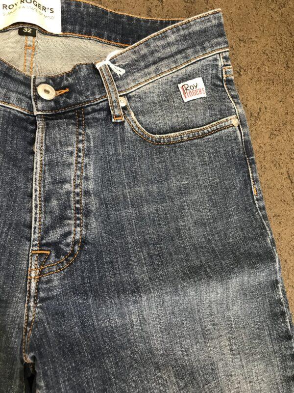 Bermuda uomo in jeans stretch Roy Roger’s - immagine 3