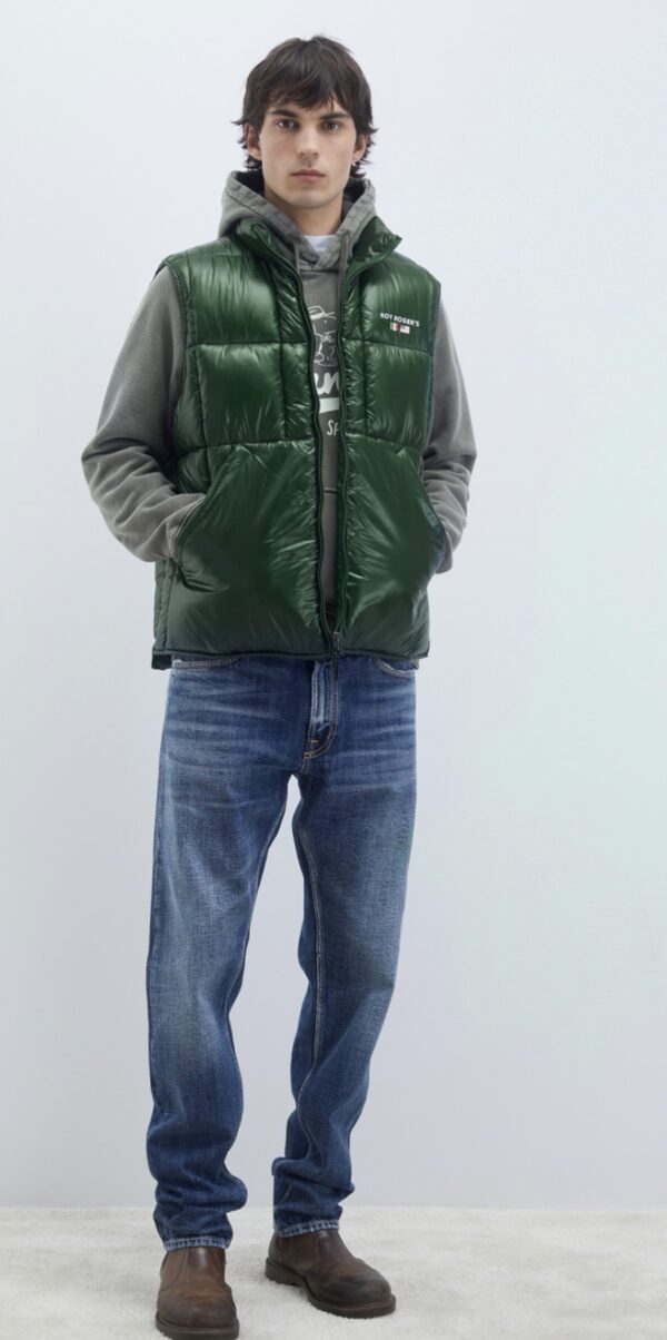 Gilet in nylon ripstop