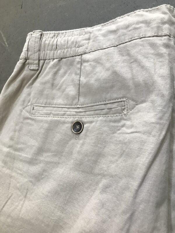 Pantaloni uomo misto cotone e lino - immagine 9