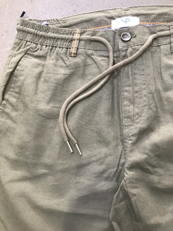 Pantaloni uomo misto cotone e lino - immagine 5