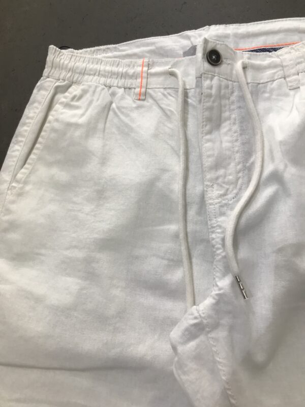 Pantaloni uomo misto cotone e lino - immagine 2