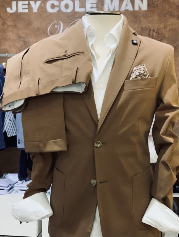 Giacca uomo elegante in tessuto punto milano Exibit