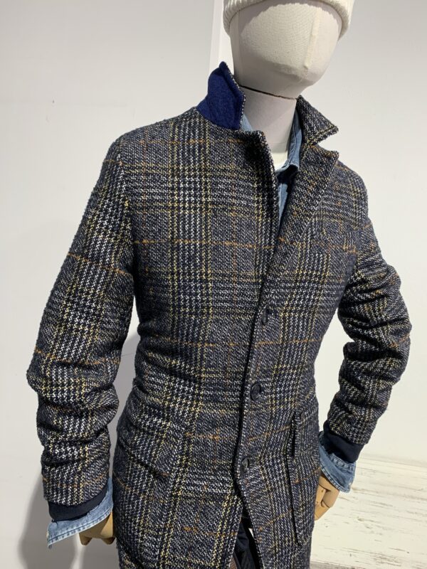 Cappotto pied de poule Distretto - immagine 3