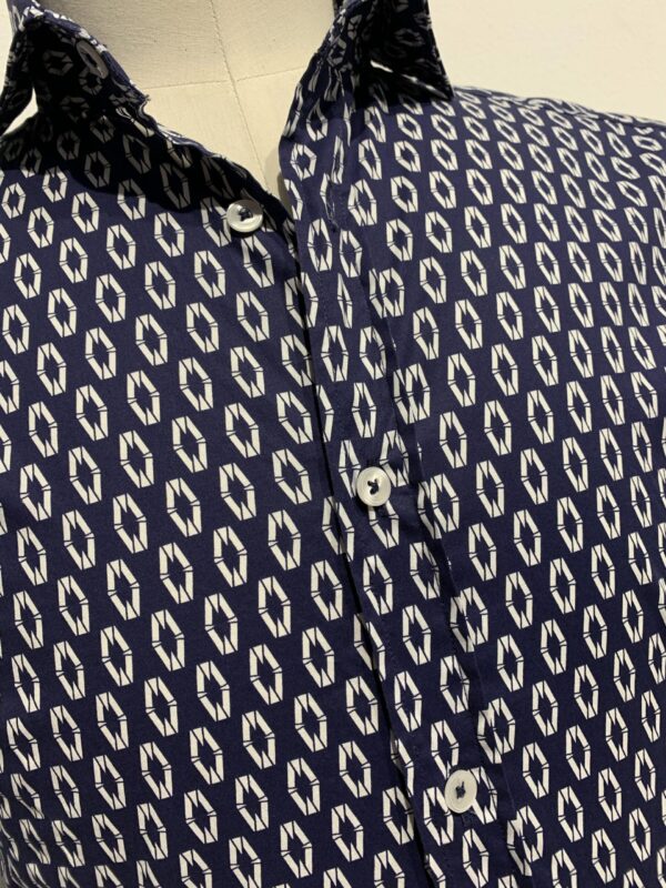 Camicia uomo slim fit fantasy - immagine 3