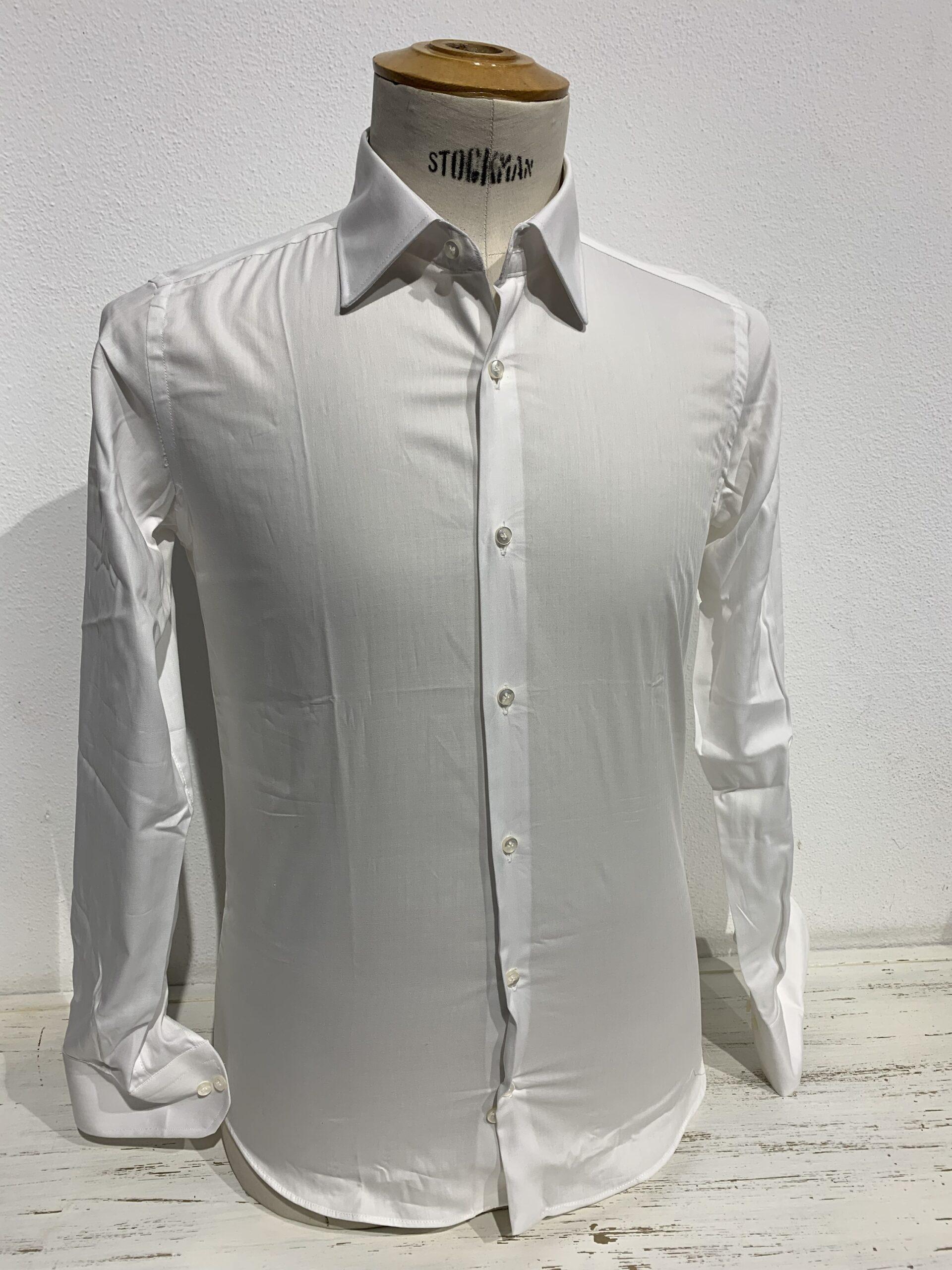 Camicia cotone slim fit 0