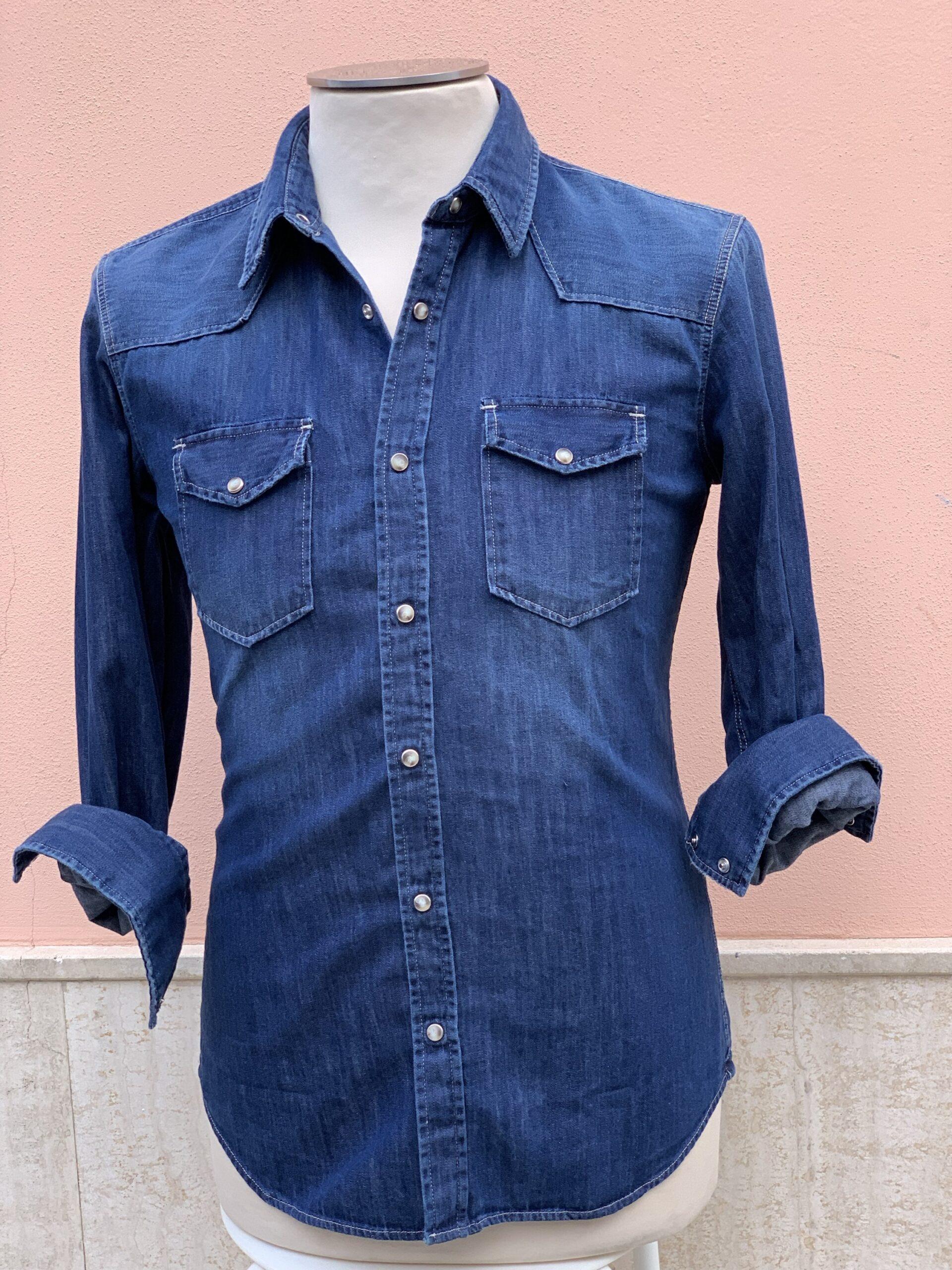Camicia uomo denim 0