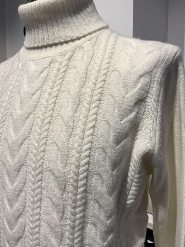 Maglia uomo dolcevita misto lana Piero Giachi - immagine 3