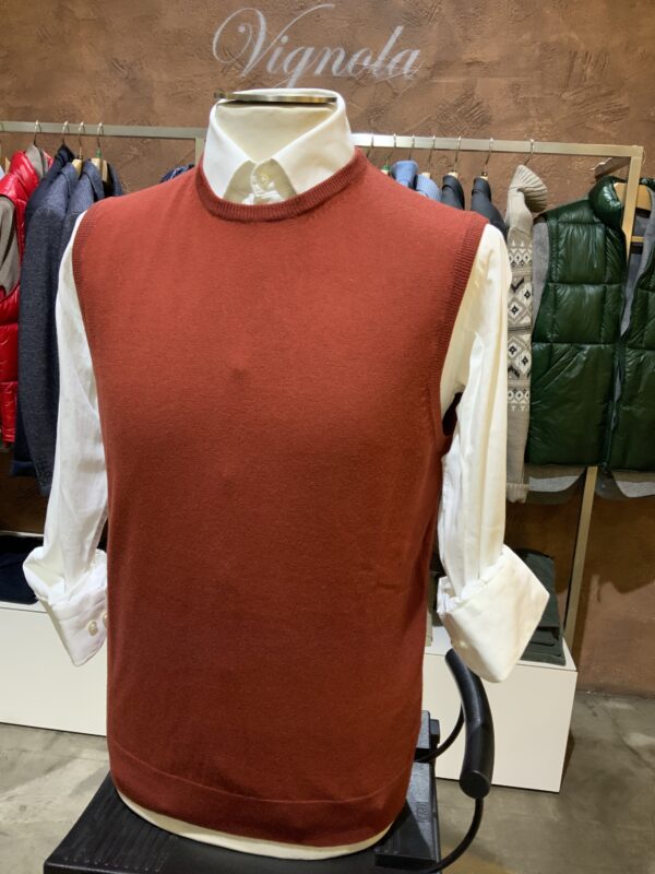 Gilet uomo misto lana Piero Giachi - immagine 3
