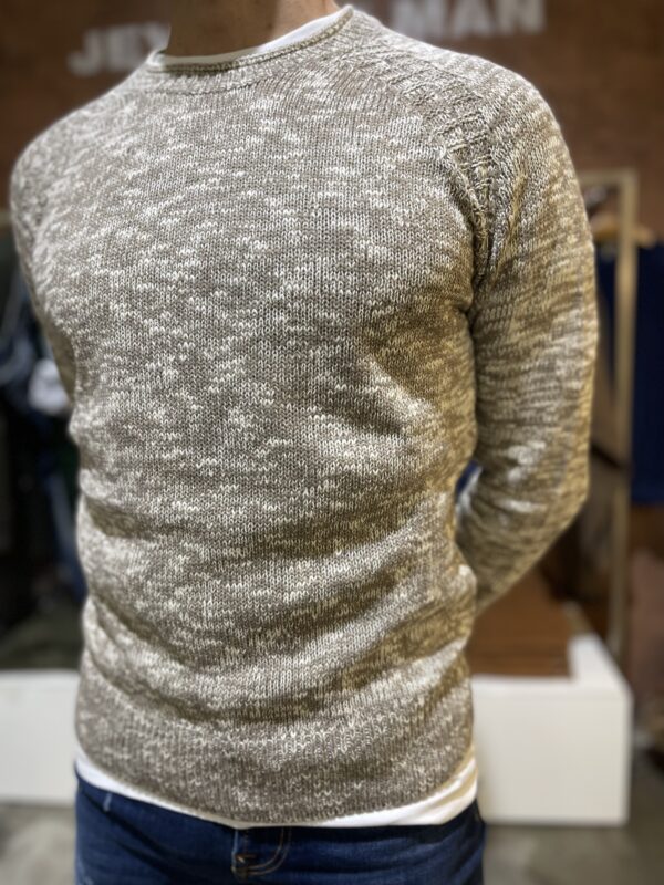Maglia uomo girocollo mélange Piero Giachi - immagine 2