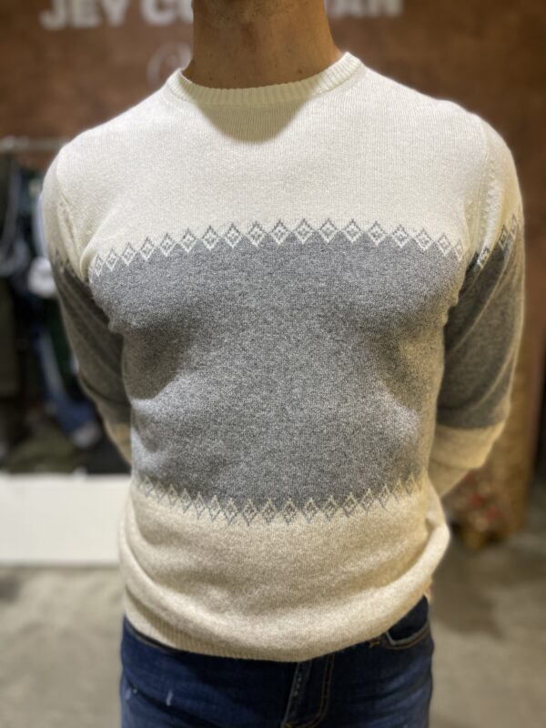 Maglia uomo girocollo fantasia Piero Giachi