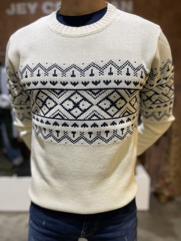 Maglia uomo girocollo fantasia Piero Giachi