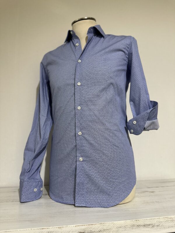 Camicia uomo microfantasia Luca Argentieri