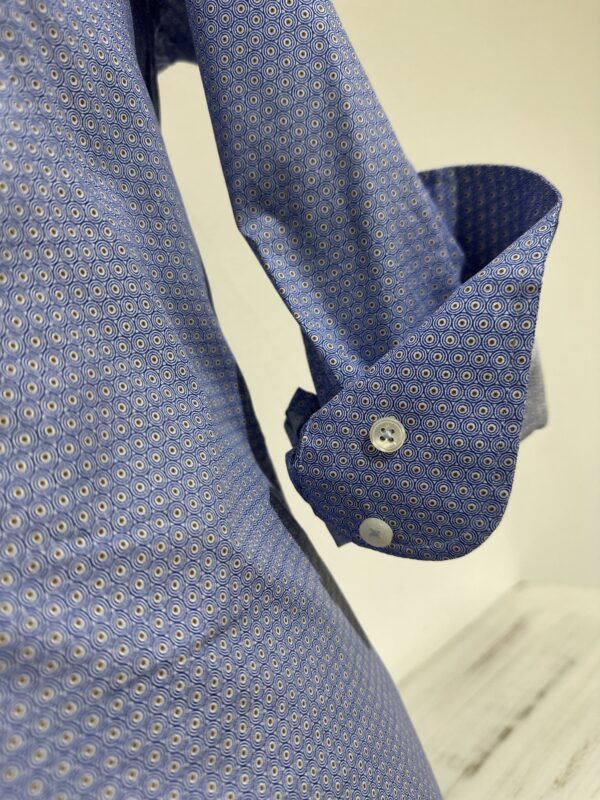 Camicia uomo microfantasia Luca Argentieri - immagine 3
