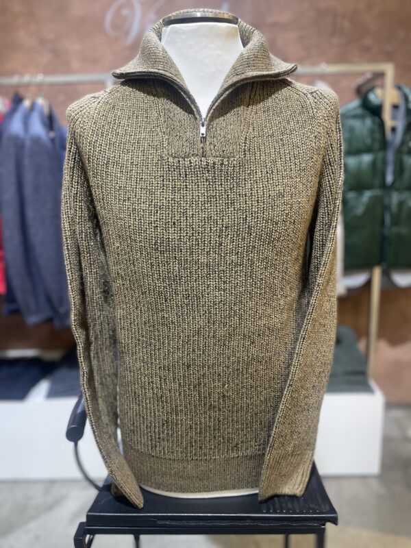 Maglia uomo scollo con zip Piero Giachi