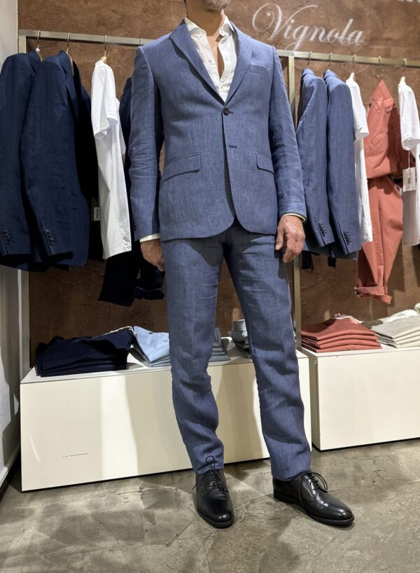 Abito uomo Piero Giachi blu chiaro
