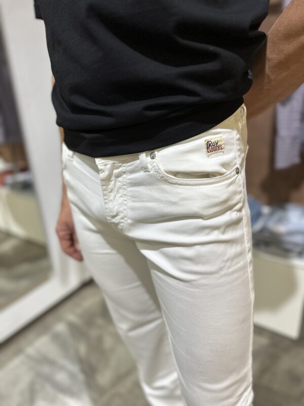 Pantalone uomo 571 plan MAN Roy Roger’s bianco - immagine 2
