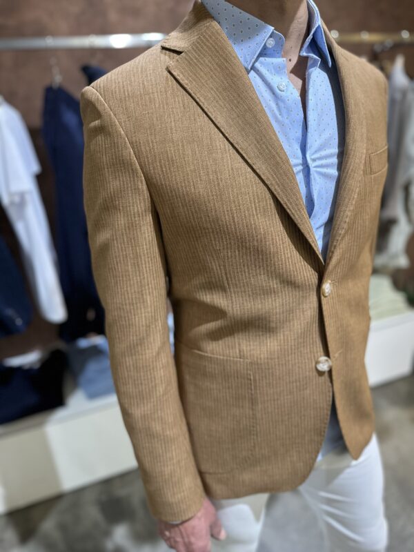 Giacca uomo casual Piero Giachi color biscotto