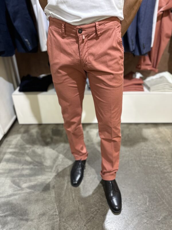 Pantaloni uomo misto cotone  EXIGO color cipolla