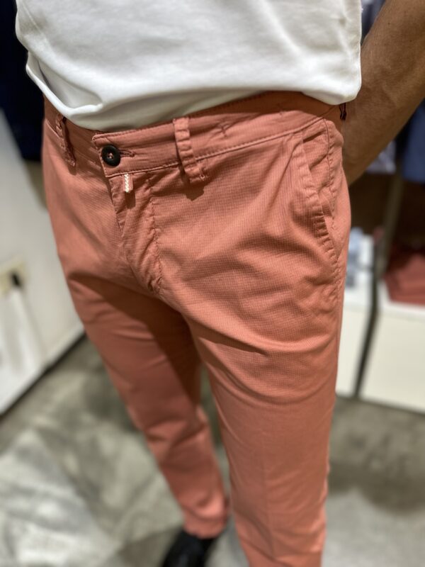 Pantaloni uomo misto cotone  EXIGO color cipolla - immagine 2