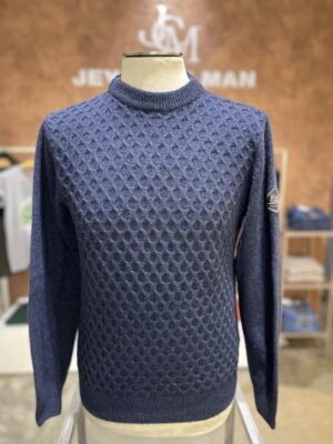 Maglia uomo girocollo misto lana e cashmere Roy Roger’s