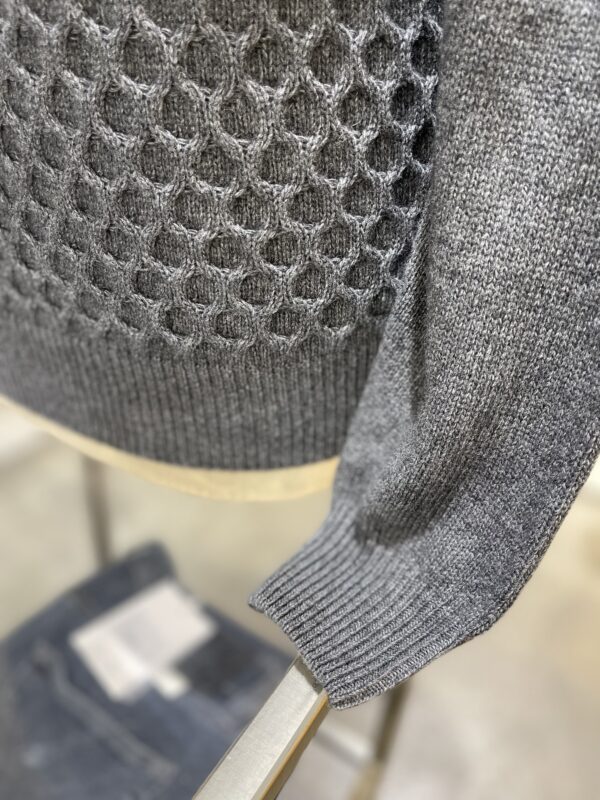 Maglia uomo girocollo misto lana e cashmere Roy Roger’s - immagine 4