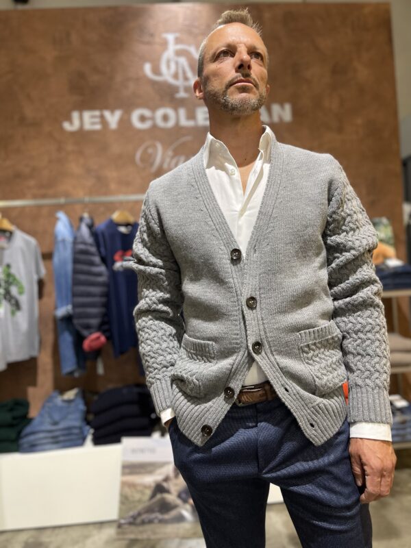 Cardigan uomo shop online abbigliamento da uomo elegante casual formale informale jey Coleman jeycoleman.it