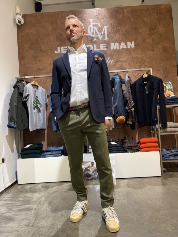 Pantalone uomo microfantasia  Exibit - immagine 5