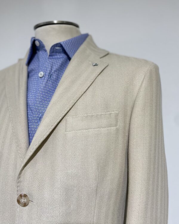 Giacca uomo casual Piero Giachi color  beige - immagine 3
