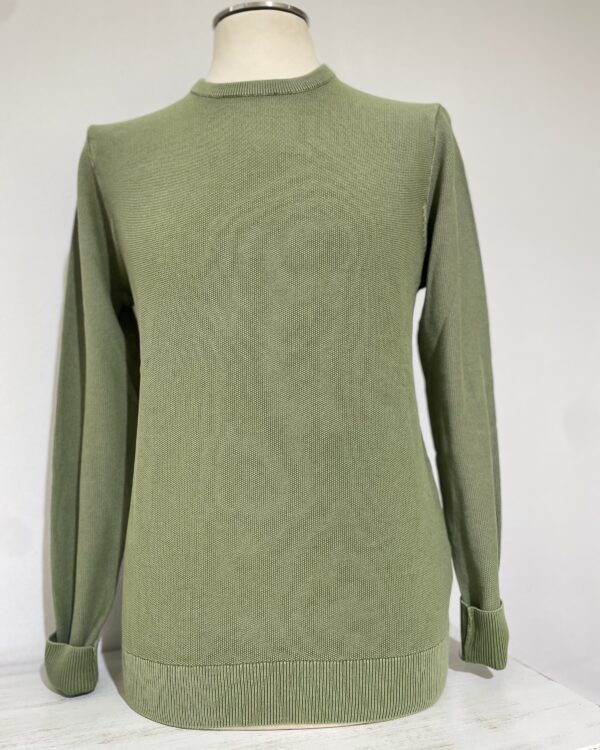 Maglia uomo girocollo Piero Giachi color verde - immagine 2