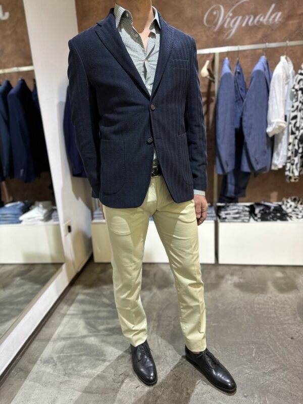 Giacca uomo casual Piero Giachi color blu - immagine 3